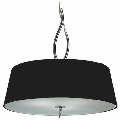 Подвесная люстра Mantra Ninette Chrome - Black Shade 1912