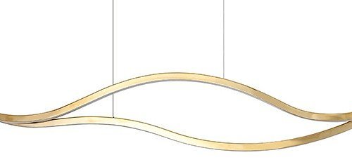 Подвесной светодиодный светильник Newport 15303/S champagne gold М0068824