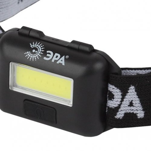 Налобный светодиодный фонарь ЭРА от батареек GB-607