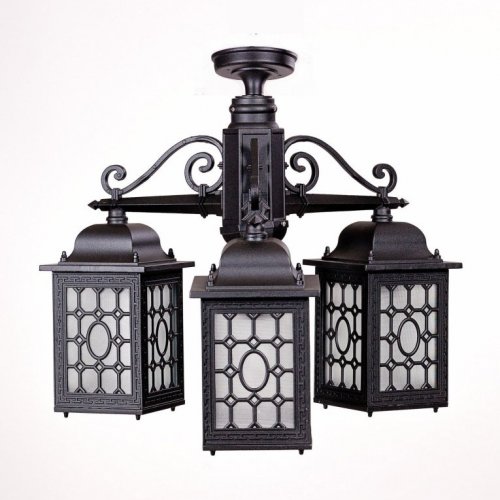 Потолочный светильник уличный Oasis Light LONDON S 64870SA/3 Bl