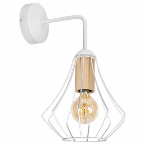 Бра Imex MD.9053 MD.9053-1-W-WH+WOOD Бра Imex MD.9053 MD.9053-1-W-WH+WOOD