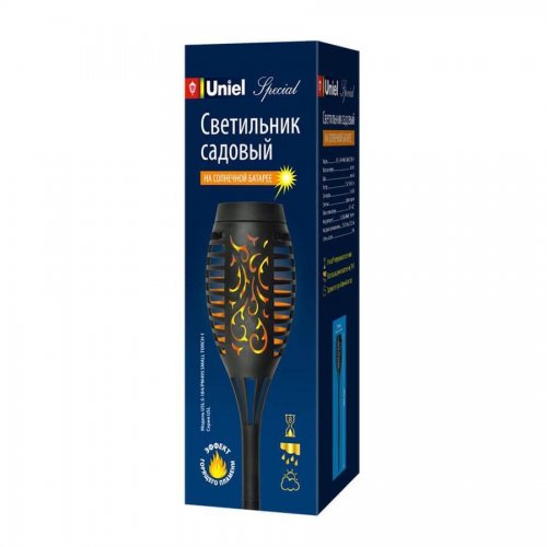 Светильник на солнечных батареях (UL-00006559) Uniel Маленький факел-1 USL-S-184/PM495 Small Torch-1