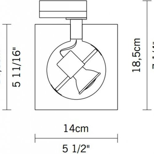 Трековый светильник Aster D36J0100 Трековый светильник Aster D36J0100