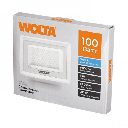 Настенно-потолочный прожектор Wolta  WFL-100W/06W