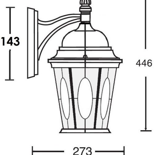 Настенный фонарь Oasis Light уличный ASTORIA 2M 91402M Gb овал Настенный фонарь Oasis Light уличный ASTORIA 2M 91402M Gb овал