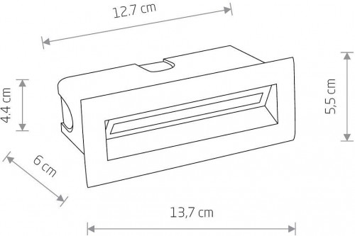 Уличный светодиодный светильник Nowodvorski Bay Led 8165