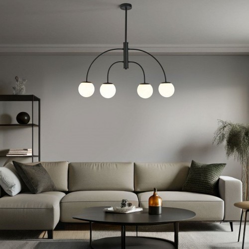 Потолочная люстра Eurosvet Cenacolo 30179/4 черный