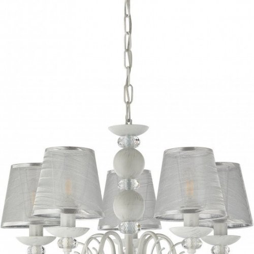 Подвесная люстра AM347620 347620/5 WT+SL Подвесная люстра AM347620 347620/5 WT+SL