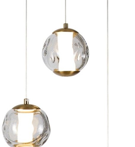 Подвесной светильник DeLight Collection OD2437 OD2437-3 gold/clear Подвесной светильник DeLight Collection OD2437 OD2437-3 gold/clear
