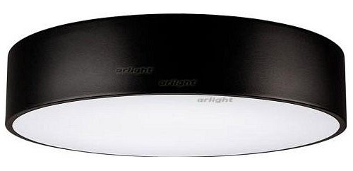 Накладной светильник Arlight SP-TOR-PILL-R400-25W Day4000 (BK, 120 deg) 022996(1)