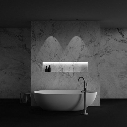 Точечный светильник Maytoni Dip DL120-10W-2.7K-TRS-B