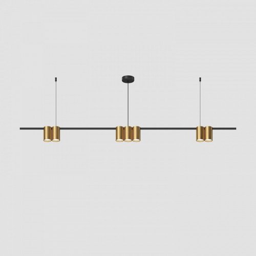 Подвесной светильник Denkirs Orbit DK4063-BK+SG