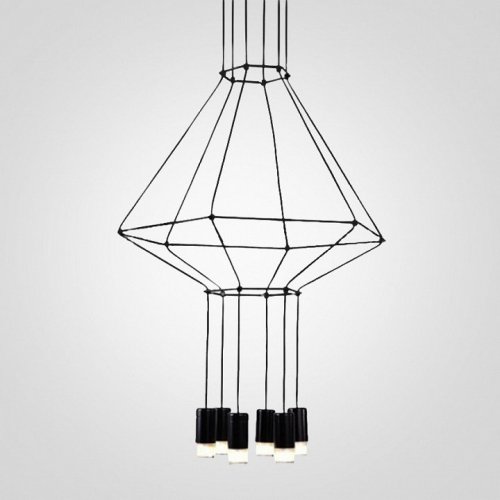 Подвесная люстра Imperiumloft Vibia Wireflow 40,1641 Подвесная люстра Imperiumloft Vibia Wireflow 40,1641