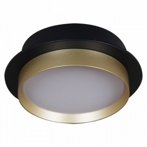 Точечный светильник Reluce 53005-9.0-001RLD GX53 BK+GD Точечный светильник Reluce 53005-9.0-001RLD GX53 BK+GD