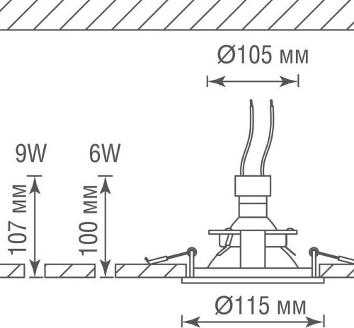 Точечный светильник Donolux Cap DL20173R1W Точечный светильник Donolux Cap DL20173R1W