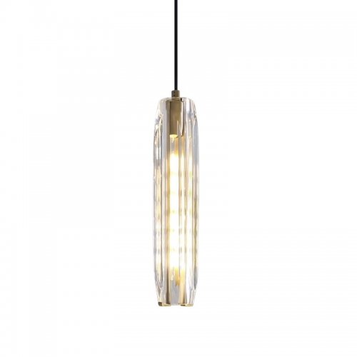 Подвесной светильник MT8851 MT8851-1H bronze/clear