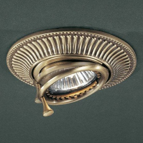 Встраиваемый светильник Reccagni Angelo SPOT 1082 bronzo