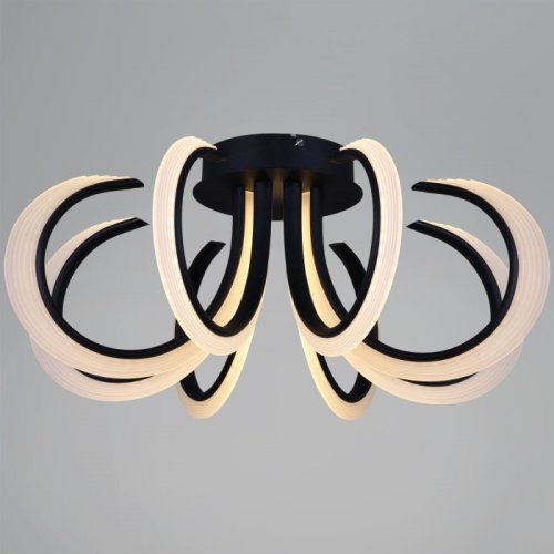 Потолочная люстра Reluce 74390-0.3-08S black