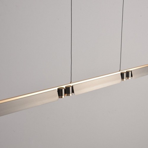 Подвесной светодиодный светильник iLedex Vision 9309D-1200-2 GR+BK Подвесной светодиодный светильник iLedex Vision 9309D-1200-2 GR+BK