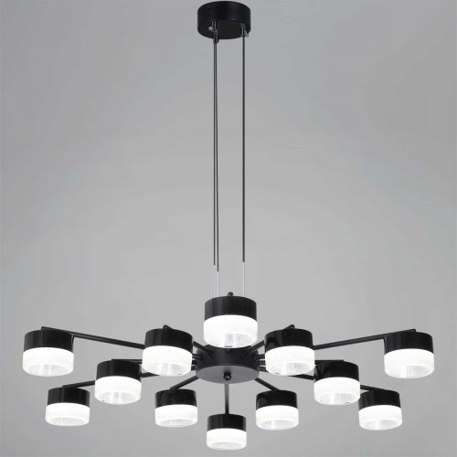 Подвесная люстра Reluce 19490-0.4-6+6 Black