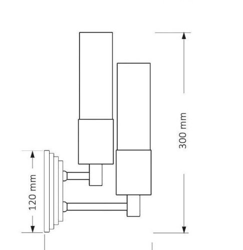 Бра Kutek SETI SET-K-2(N)