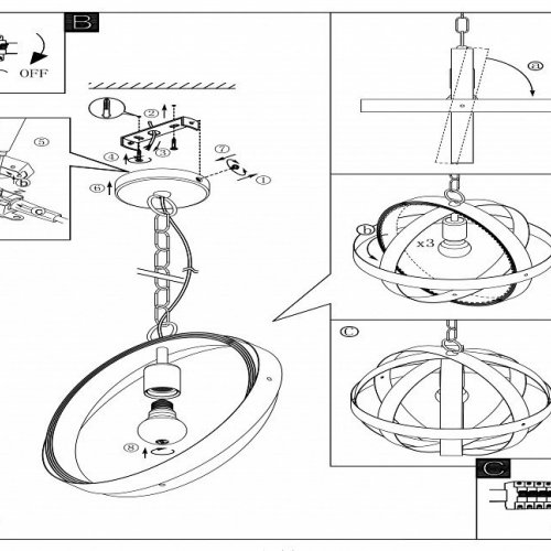 Подвесной светильник Eglo Westbury 49482 Подвесной светильник Eglo Westbury 49482