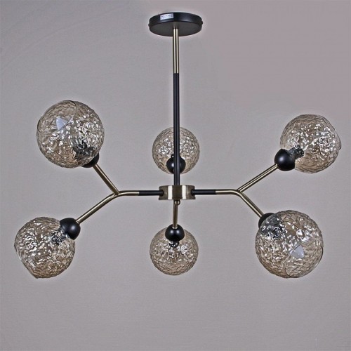 Подвесная люстра Illumico IL0268-6PSQ-79 BK AB