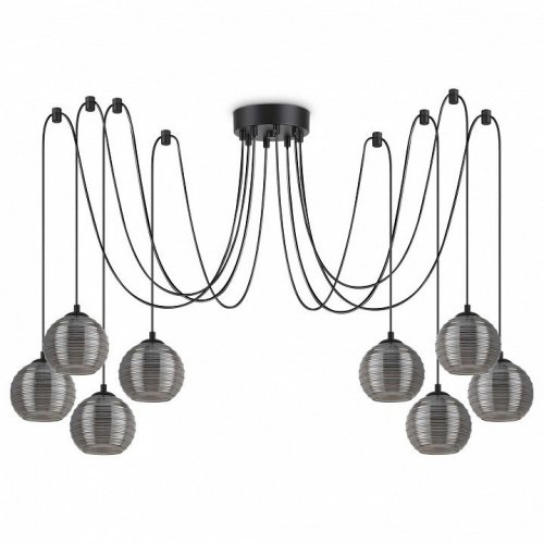 Подвесной светильник Ideal Lux Riga RIGA SP8 FUME' Подвесной светильник Ideal Lux Riga RIGA SP8 FUME'