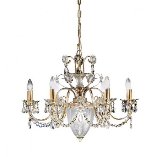 Подвесная люстра MM Lampadari Rugiada 6957/6+1 V1669 Подвесная люстра MM Lampadari Rugiada 6957/6+1 V1669