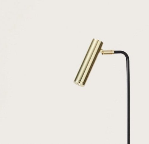 Торшер Maru P1194 Matt black/Matt brass