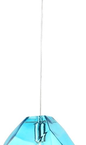 Подвесной светильник Crystal Lux NUESTRO SP1 CHROME/BLUE Подвесной светильник Crystal Lux NUESTRO SP1 CHROME/BLUE