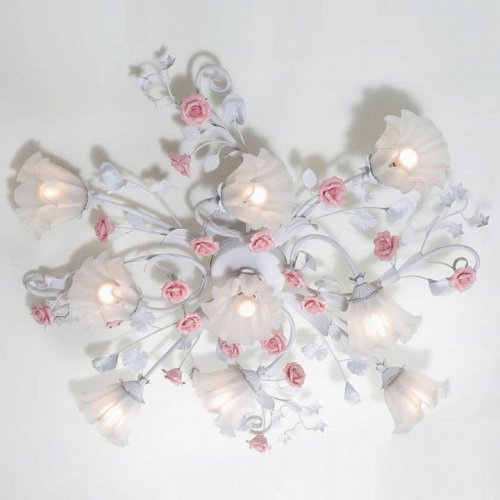 Потолочная люстра Lucia Tucci Fiori Di Rose 109.8.1 Потолочная люстра Lucia Tucci Fiori Di Rose 109.8.1