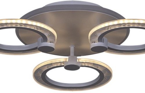 Потолочная светодиодная люстра Reluce 20309-0.3-3+1 WT 57W