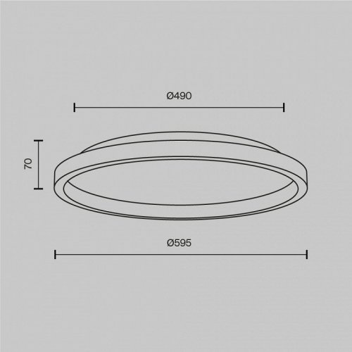 Потолочный светильник Maytoni Orign MOD311CL-L40B3K