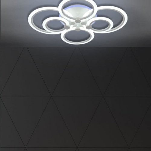 Потолочная светодиодная люстра Seven Fires Marton SF7104/7C-WT-RGB