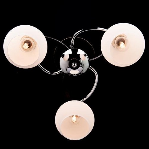 Потолочная люстра Eurosvet 9654/3 хром/венге Потолочная люстра Eurosvet 9654/3 хром/венге