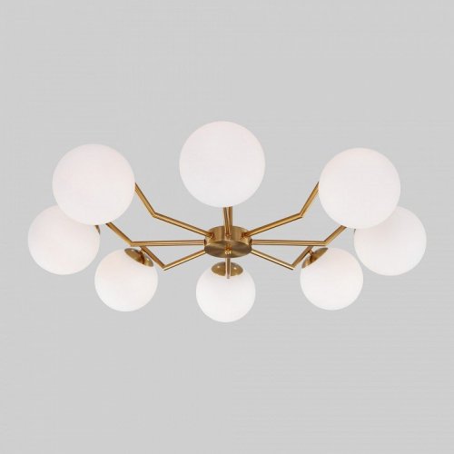 Подвесная люстра Eurosvet Frost 70154/8 латунь Подвесная люстра Eurosvet Frost 70154/8 латунь