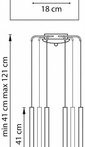 Подвесной светильник Lightstar Tubo L8T747243 Подвесной светильник Lightstar Tubo L8T747243