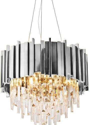 Подвесная люстра DeLight Collection Barclay A006-400 L4 silver