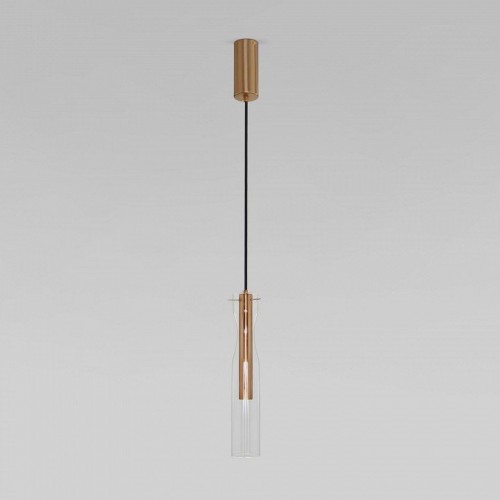 Подвесной светильник Eurosvet Swan 50254/1 LED латунь