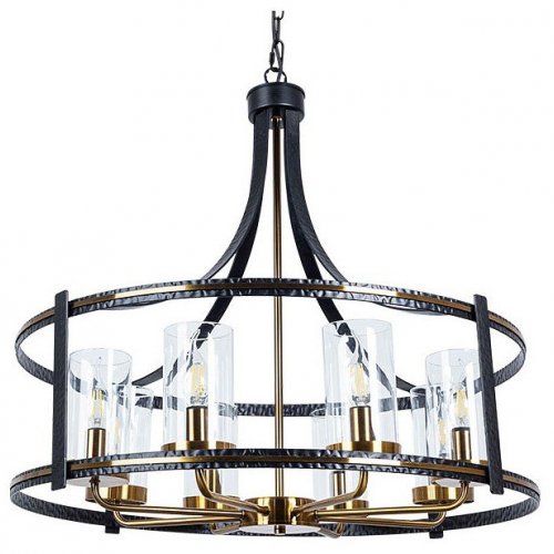 Подвесная люстра Arte Lamp Avior A7011SP-8BK