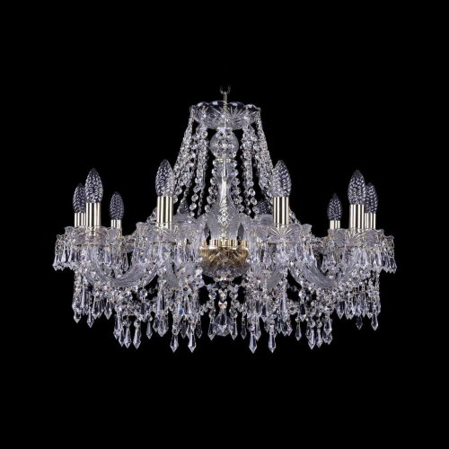 Подвесная люстра Bohemia Ivele Crystal 1403 1403/10/240 G