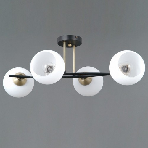 Светильник потолочный Illumico IL0798-4CSQ-25 BK AB TRENTO
