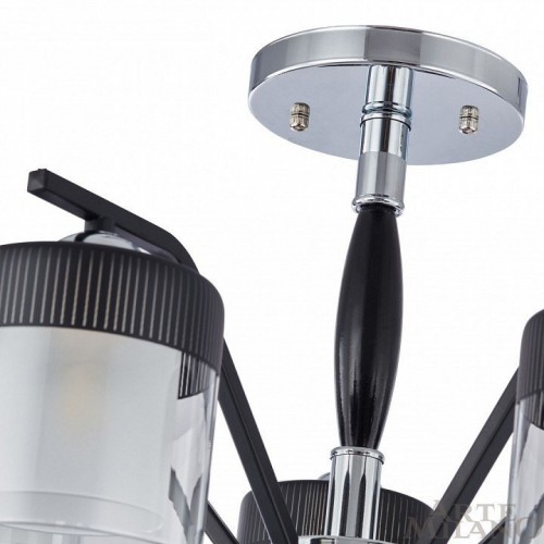 Потолочная люстра Arte Milano Napoli-2646 332646/5 CR+BK