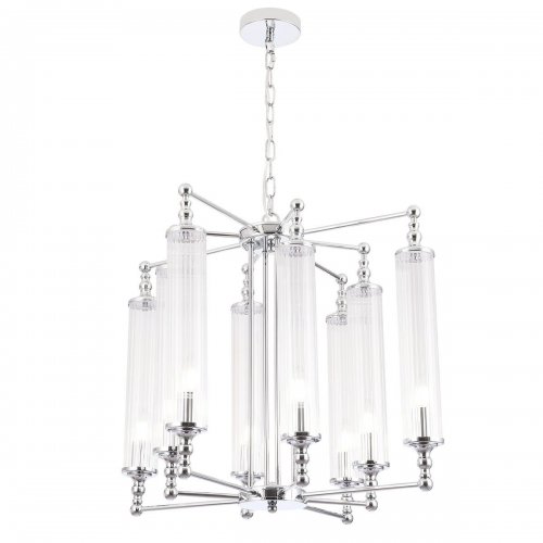 Подвесная люстра Crystal Lux Tomas SP8 D650 Chrome