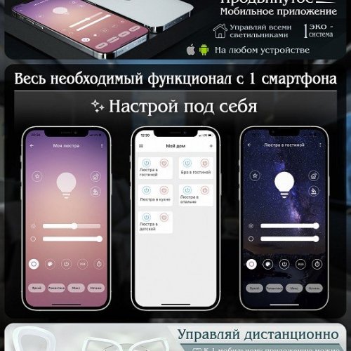 Потолочная люстра Damask LED LAMPS 81170