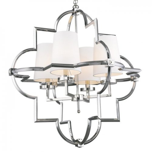 Подвесная люстра DeLight Collection Mandeville KM0728P-4L nickel