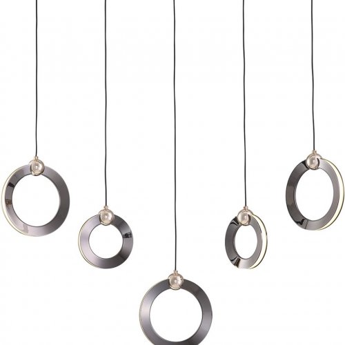Подвесной светильник DeLight Collection P0675 P0675-5B pearl black Подвесной светильник DeLight Collection P0675 P0675-5B pearl black