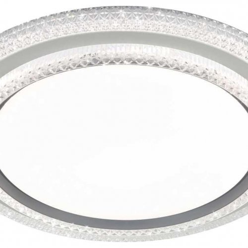 Светильник потолочный светодиодный ЭРА SPB-6 Sunny 86W-3K-6,5K-RC WH+GR с ДУ Б0070185