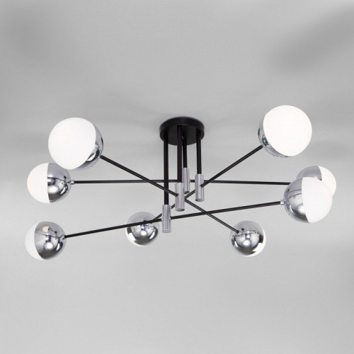 Потолочная люстра Eurosvet Nuvola 70129/8 хром Потолочная люстра Eurosvet Nuvola 70129/8 хром